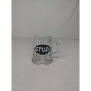 STUD glass‎ Handle Shot Glass 1oz. For That Guy